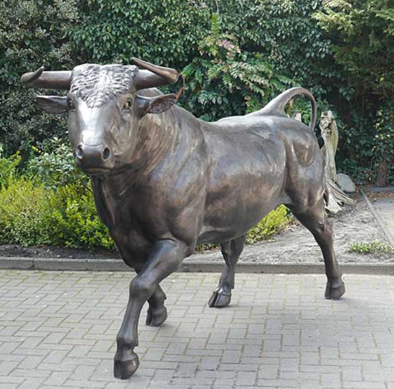 Spanish bullfight sculpture