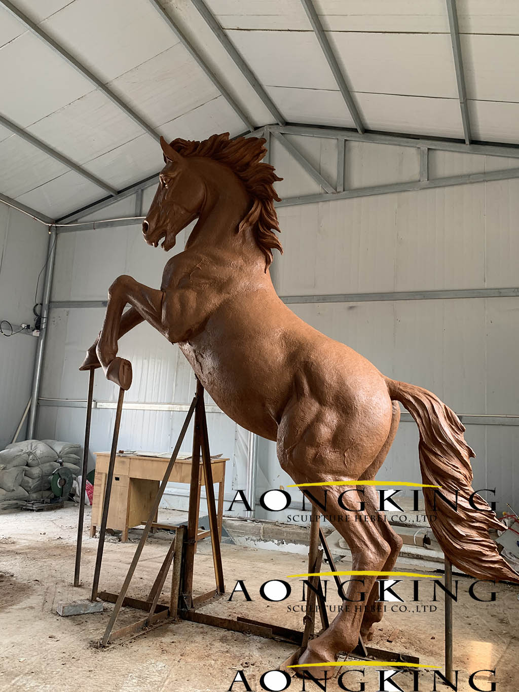 life size horse statue for sale ,clay model