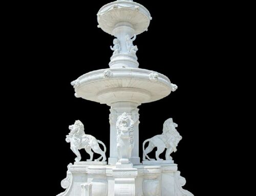 Lion water fountain statue for sale
