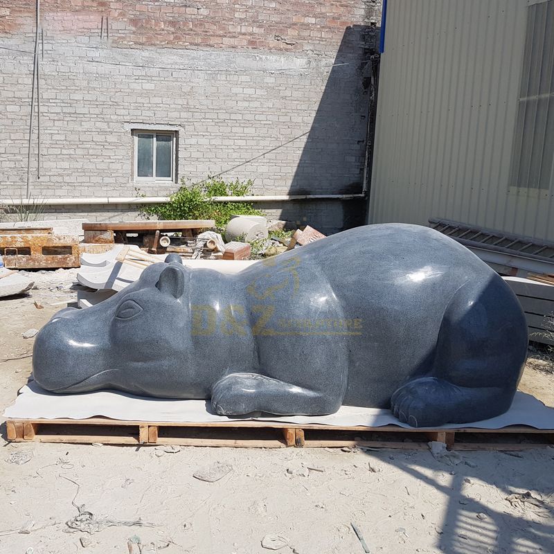 Hippo sculpture
