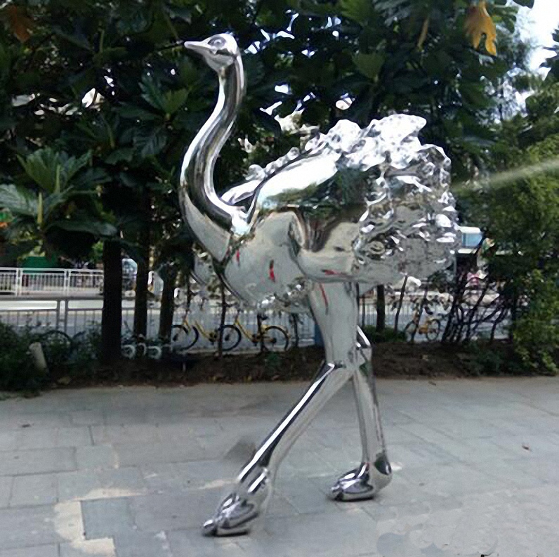ostrich sculpture