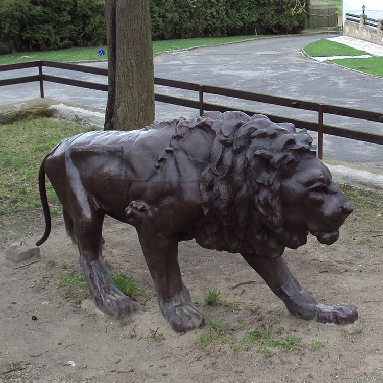Bronze Line Sculpture