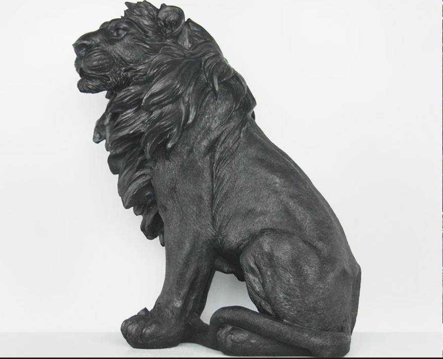 lion sitting statue