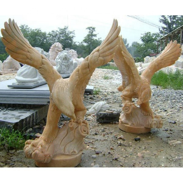 Stone Eagle Garden Statues