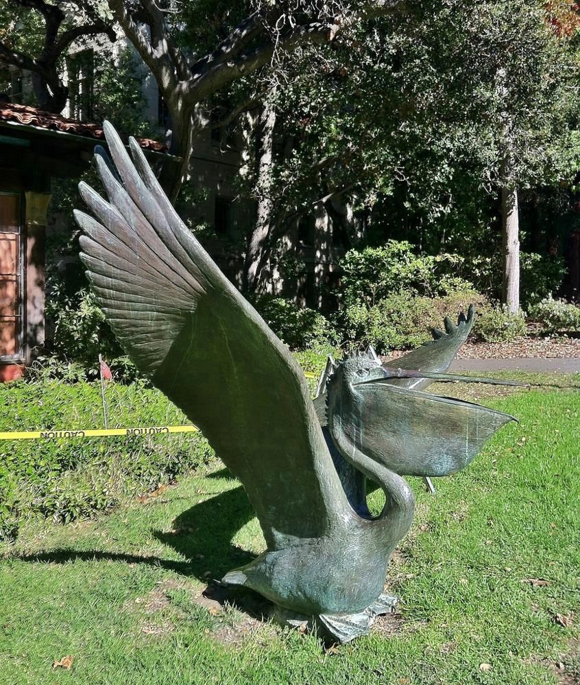 shoebill sculpture