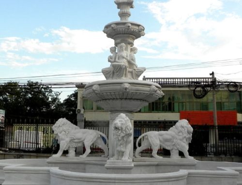 Animal stone lions  fountain for you