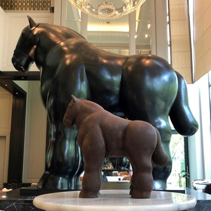 Fernando Botero horse