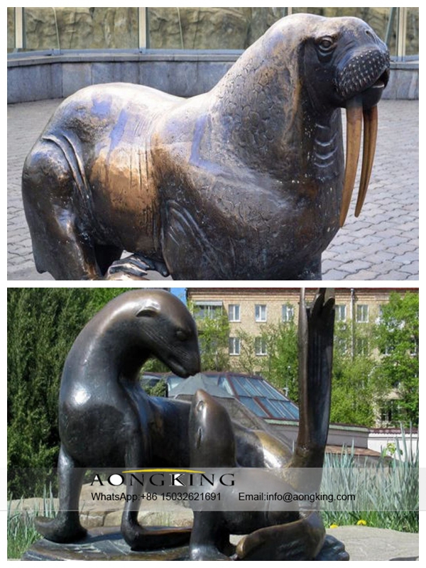 Walrus statue