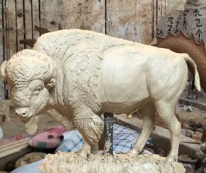 buffalo sculpture