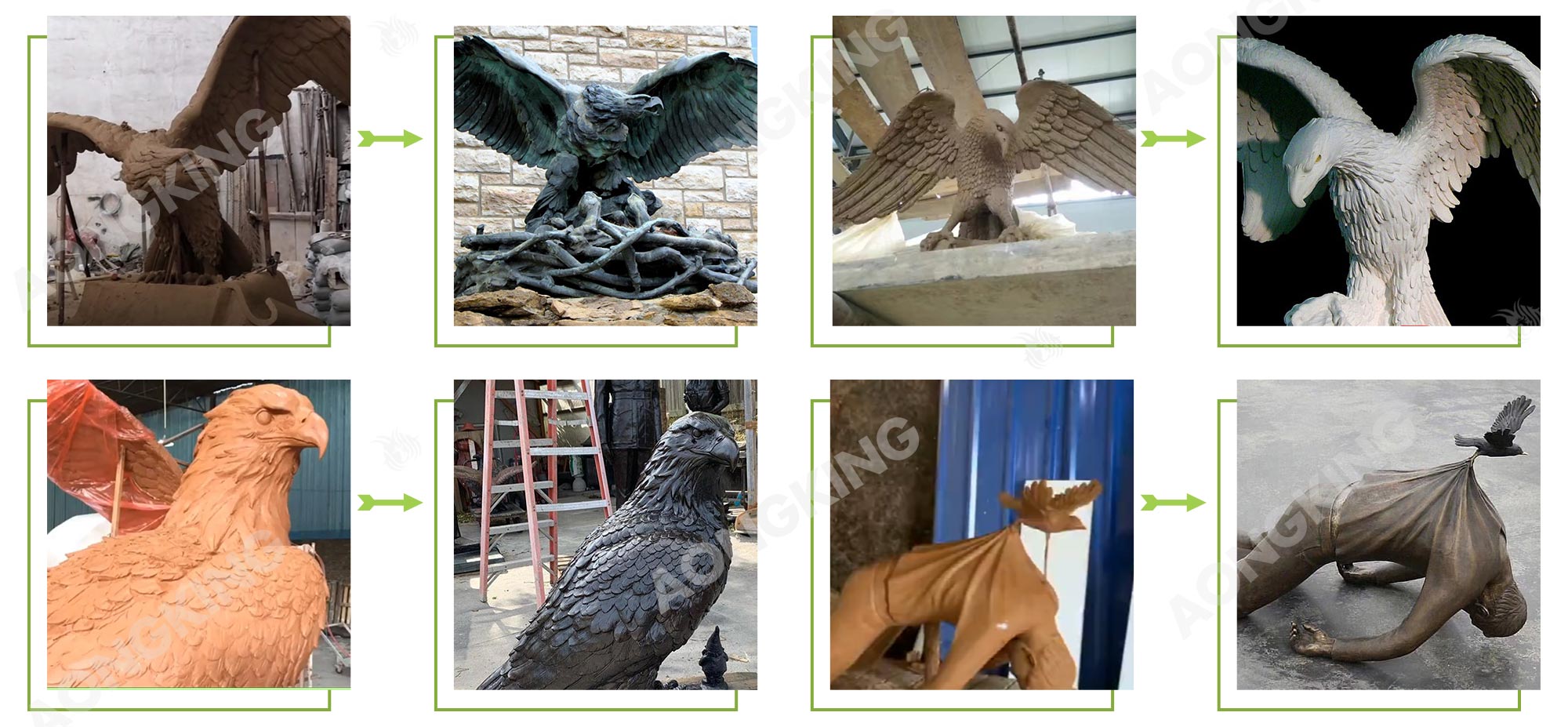 eagle sculpture projects