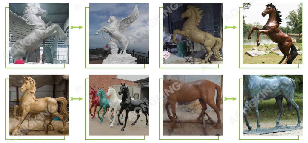 horse sculpture projects
