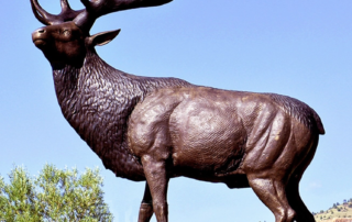 reindeer sculpture
