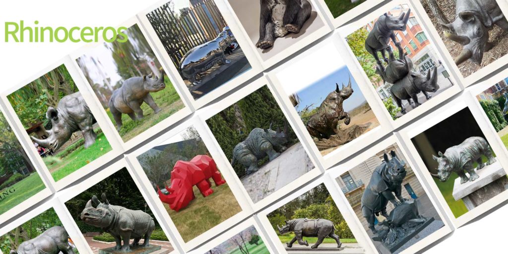Rhinoceros Sculptures