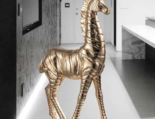Bronze Life Size Outdoor Indoor Decor Zebras Sculpture