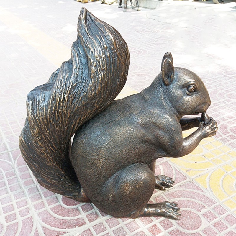 Ground squirrel statue