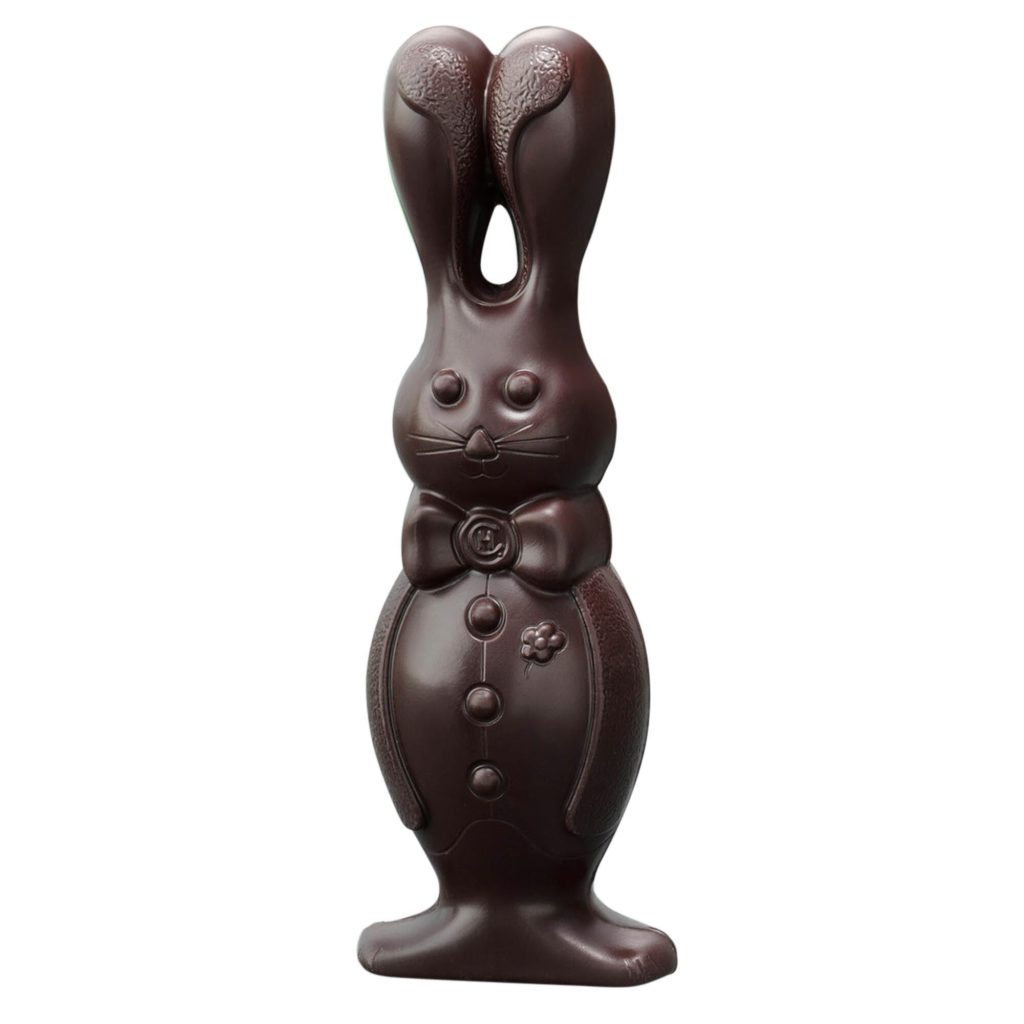 High Quality Large Easter Bunny Fiberglass Statue For Indoor Decoration