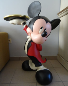 Big Simle Mickey Mouse Cartoon Statue