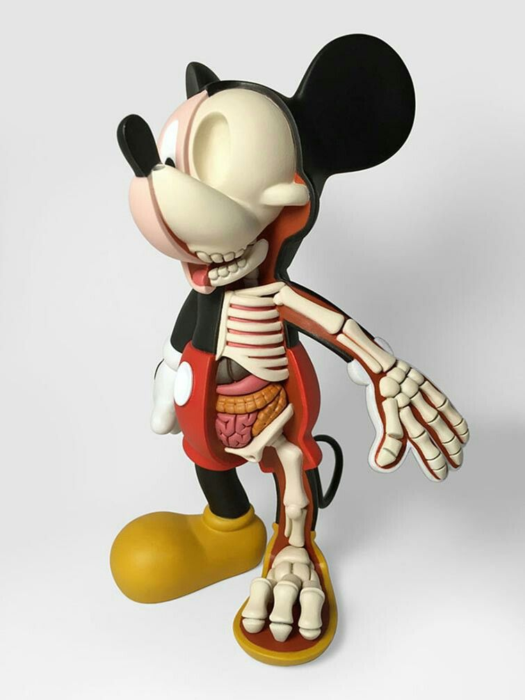 Fiberglass Cartoon Mickey Mouse
