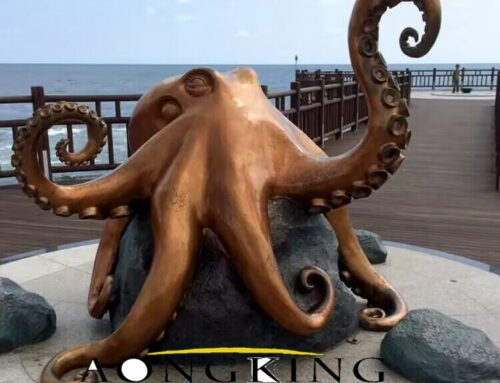 Best Price Detailed Octopus Metal Sculpture for Outdoor