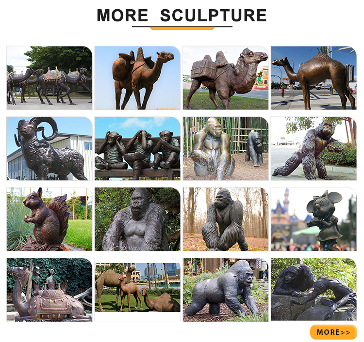 more camel sculptures
