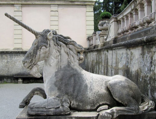 Captivating Beauty and Mythical Grace Stone Unicorn Statue