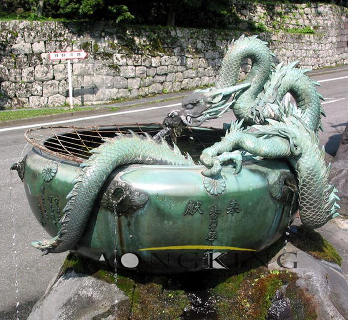 Dragon Tank Sculpture bronze