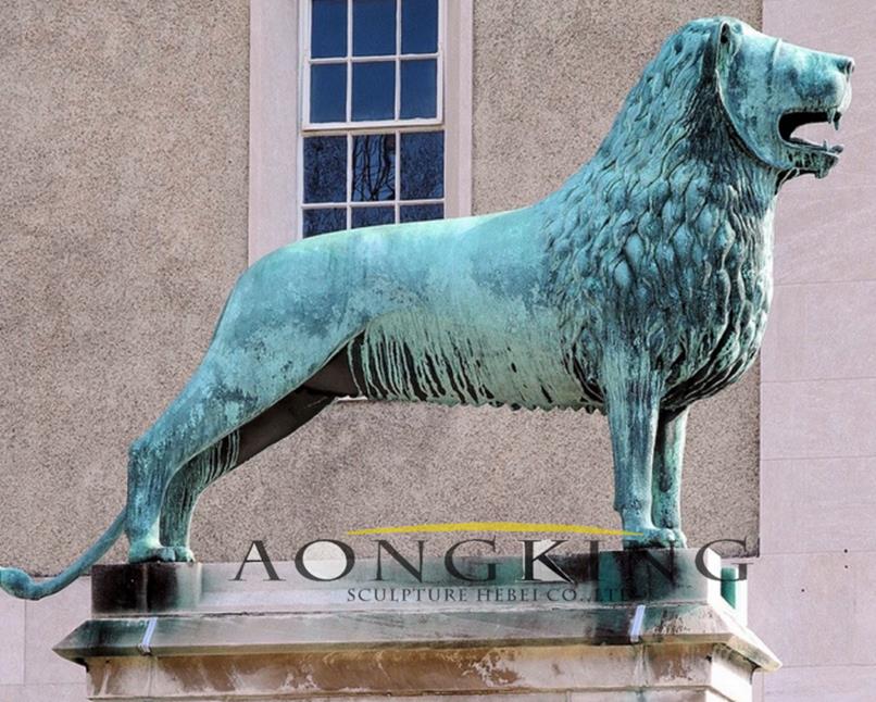 the Brunswick Lion bronze