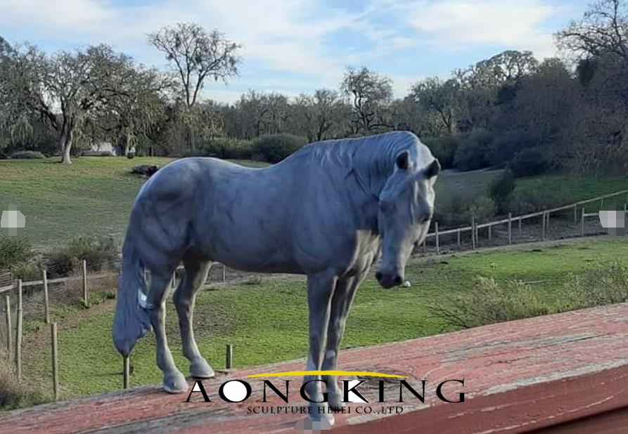 bronze quarter horse statue 2