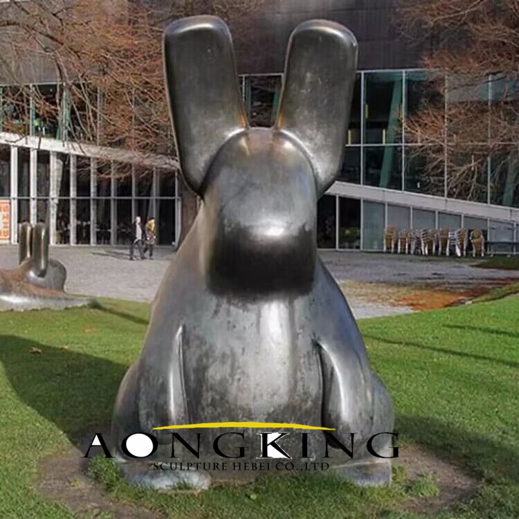 Bronze Giant Rabbit Sculpture