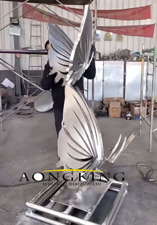 stainless-steel-butterfly-sculptures