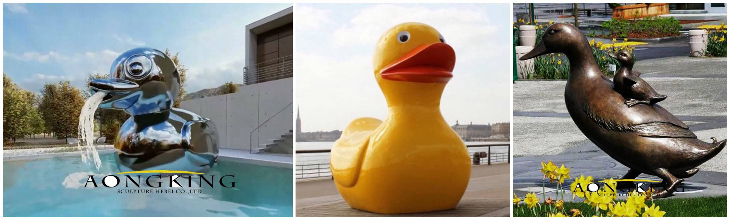 duck statue