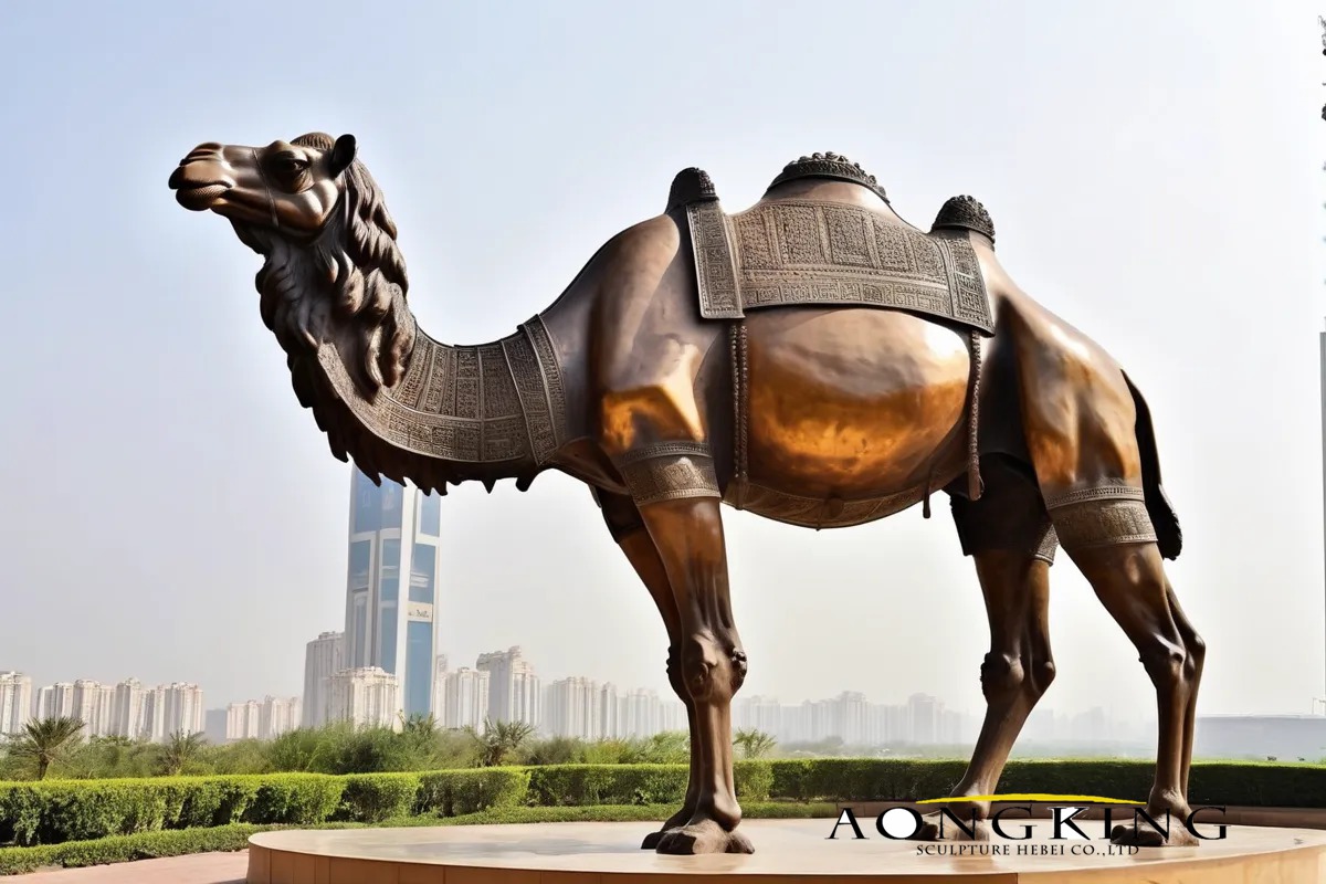 Bactrian Camel statue