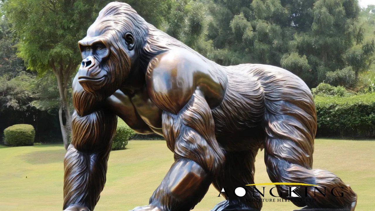 Cross River Gorilla statue