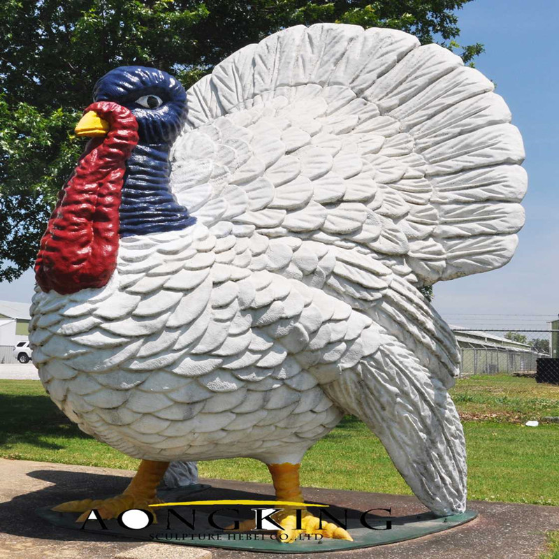 Fiberglass Turkey Statue Outdoor