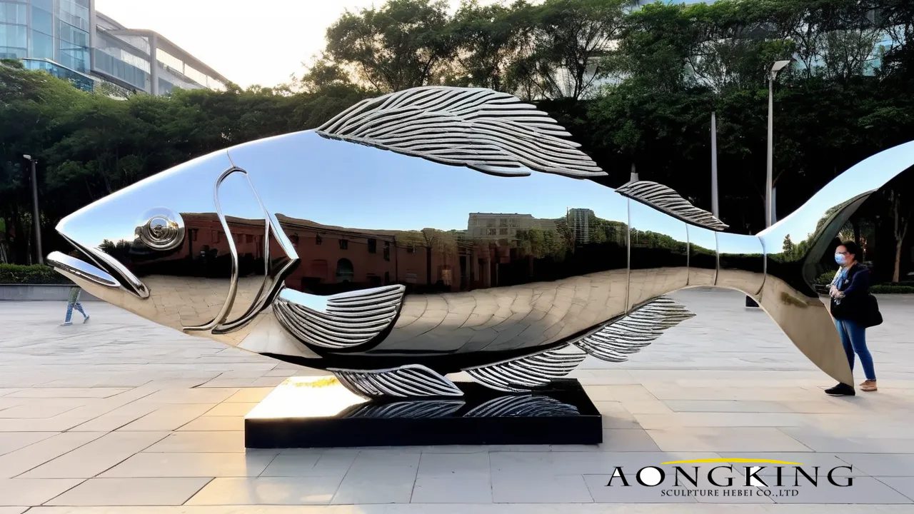 fish sculpture
