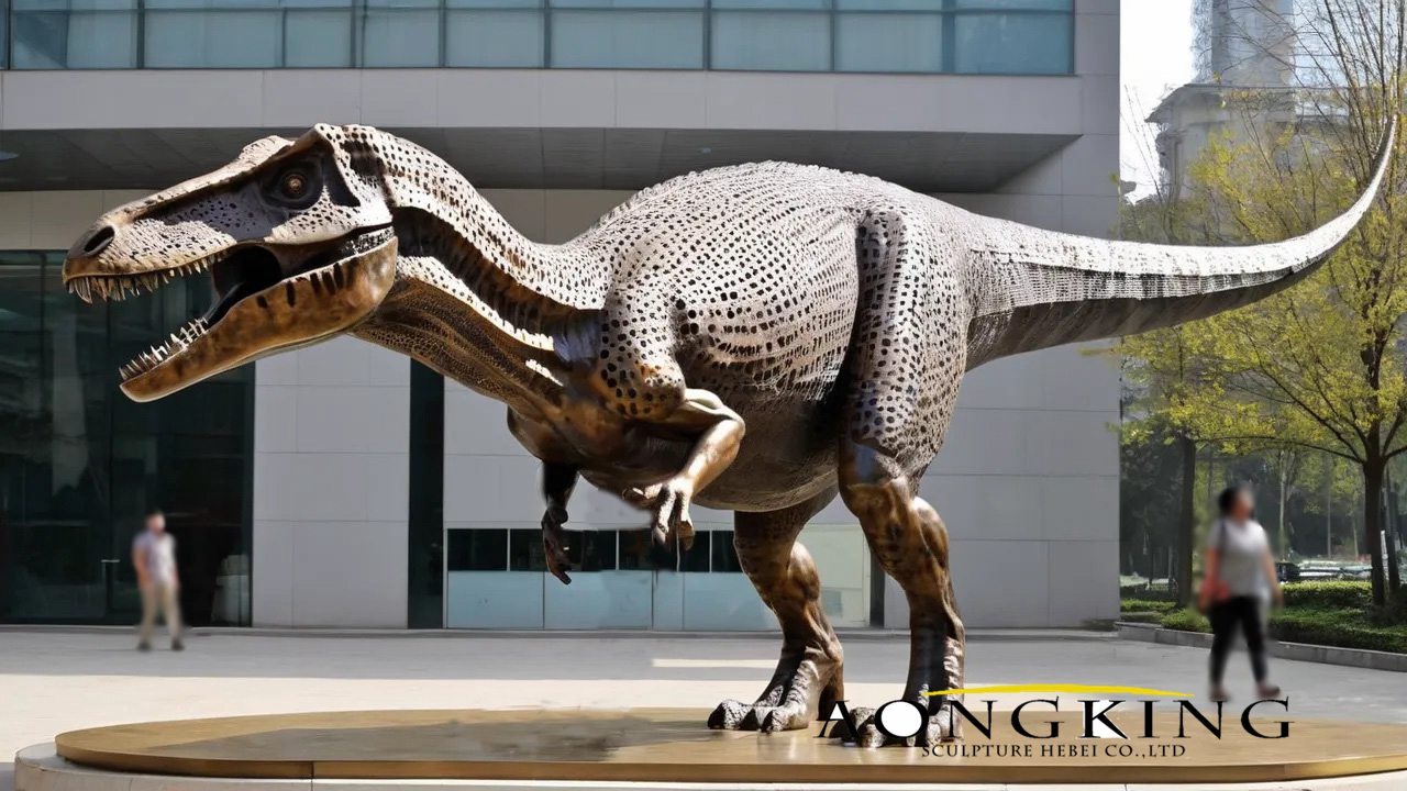 large Cryolophosaurus