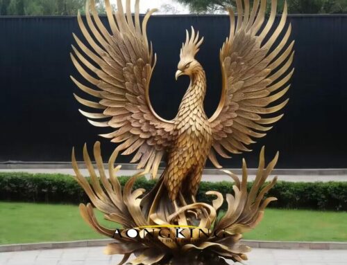 The Symbolic Majesty of Brass Sculpture Phoenix