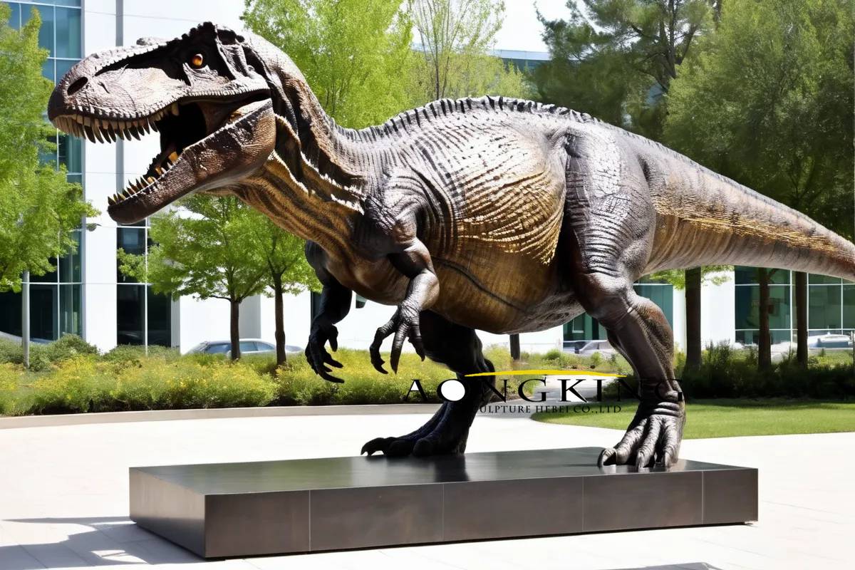 large Allosaurus dino